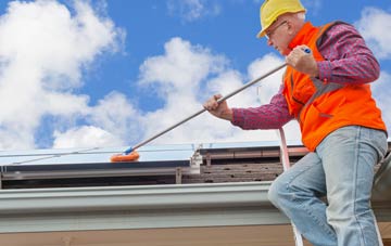 Pertenhall soft wash roof cleaning